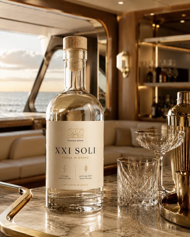Yachtdeck im Mittelmeer — der Hafen ist die Adresse von XXI SOLI